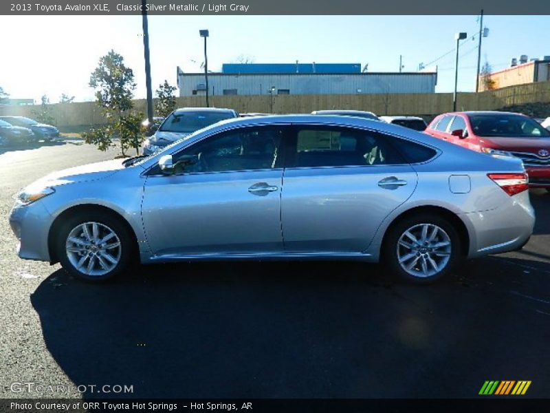 Classic Silver Metallic / Light Gray 2013 Toyota Avalon XLE
