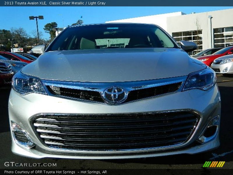 Classic Silver Metallic / Light Gray 2013 Toyota Avalon XLE