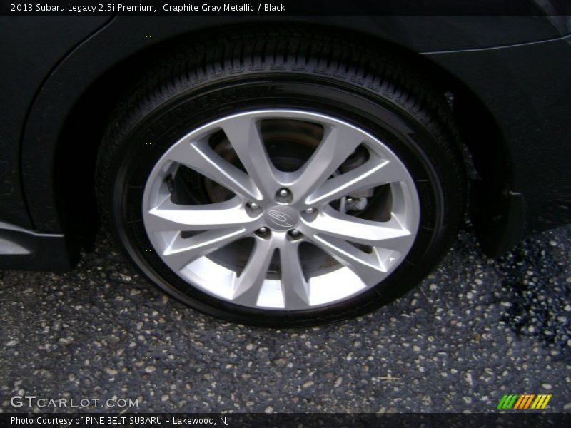 Graphite Gray Metallic / Black 2013 Subaru Legacy 2.5i Premium