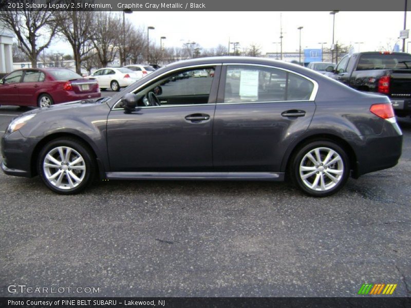 Graphite Gray Metallic / Black 2013 Subaru Legacy 2.5i Premium