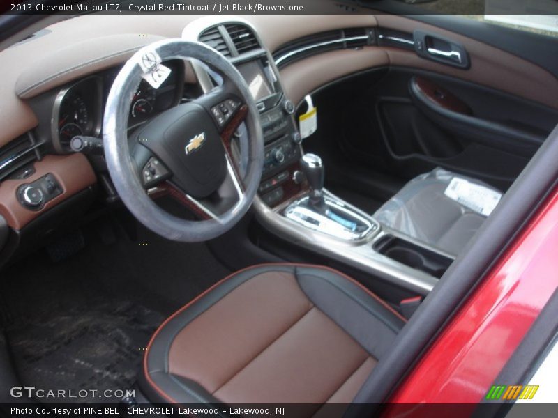 Crystal Red Tintcoat / Jet Black/Brownstone 2013 Chevrolet Malibu LTZ