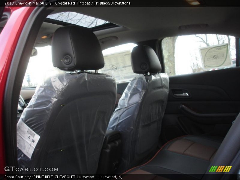 Crystal Red Tintcoat / Jet Black/Brownstone 2013 Chevrolet Malibu LTZ