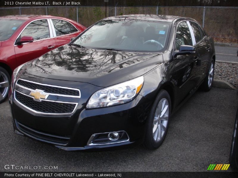Black / Jet Black 2013 Chevrolet Malibu LT