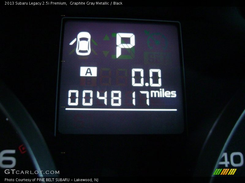 Graphite Gray Metallic / Black 2013 Subaru Legacy 2.5i Premium