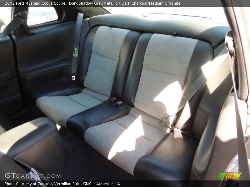 Rear Seat of 2003 Mustang Cobra Coupe