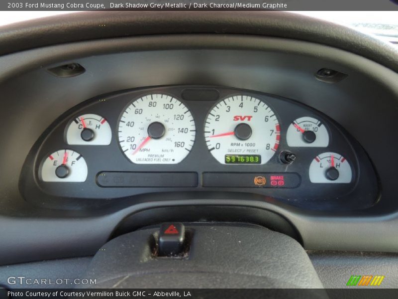  2003 Mustang Cobra Coupe Cobra Coupe Gauges
