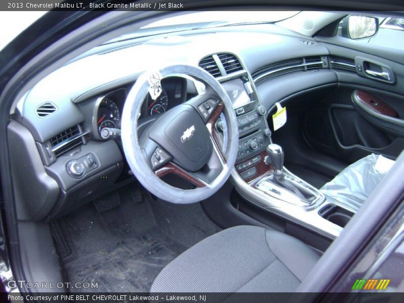 Black Granite Metallic / Jet Black 2013 Chevrolet Malibu LT