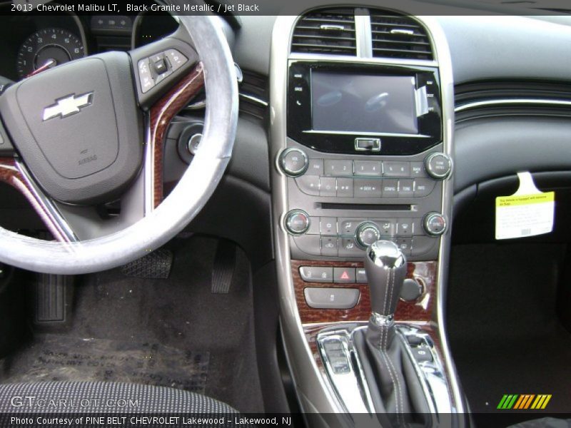 Black Granite Metallic / Jet Black 2013 Chevrolet Malibu LT