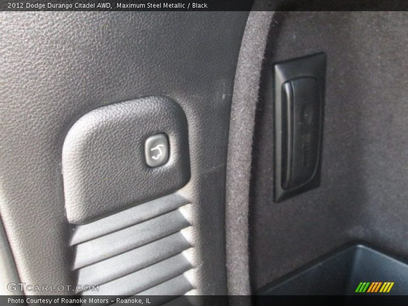 Maximum Steel Metallic / Black 2012 Dodge Durango Citadel AWD
