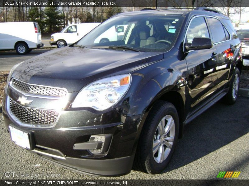 Black Granite Metallic / Jet Black 2013 Chevrolet Equinox LT