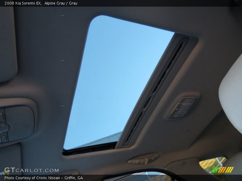 Alpine Gray / Gray 2008 Kia Sorento EX