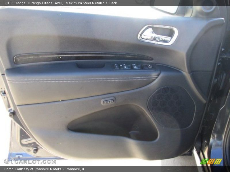 Maximum Steel Metallic / Black 2012 Dodge Durango Citadel AWD