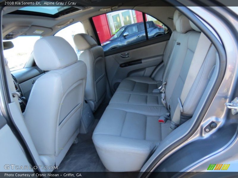 Alpine Gray / Gray 2008 Kia Sorento EX