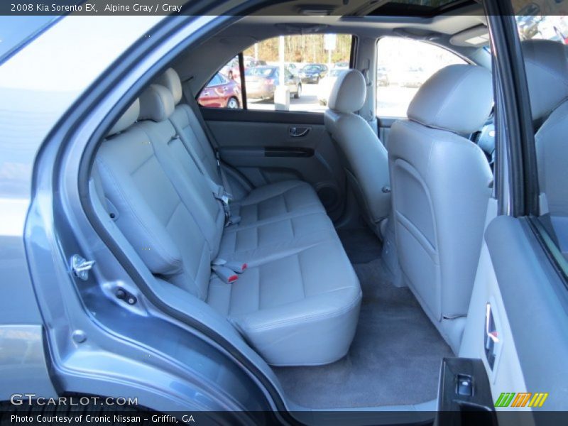 Alpine Gray / Gray 2008 Kia Sorento EX