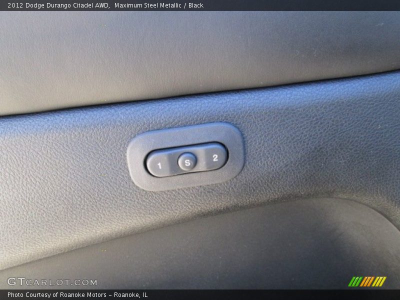 Maximum Steel Metallic / Black 2012 Dodge Durango Citadel AWD