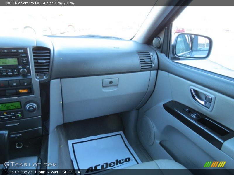Alpine Gray / Gray 2008 Kia Sorento EX