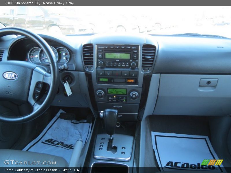 Alpine Gray / Gray 2008 Kia Sorento EX