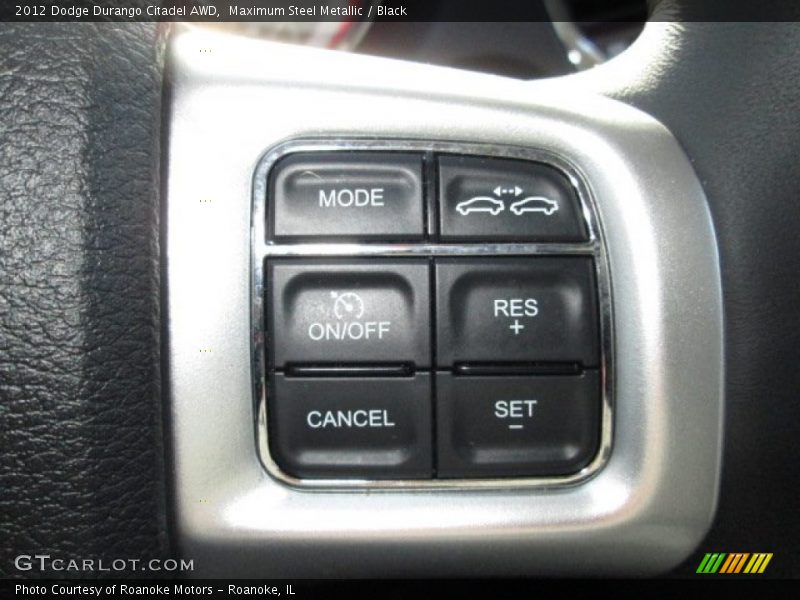 Maximum Steel Metallic / Black 2012 Dodge Durango Citadel AWD