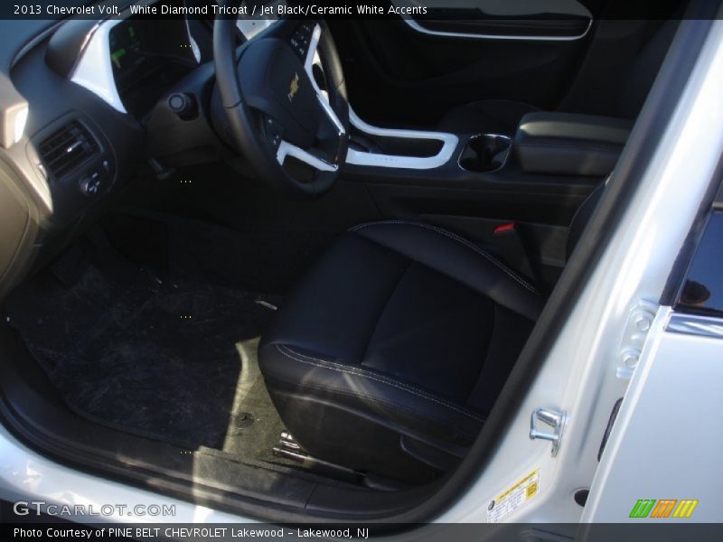 White Diamond Tricoat / Jet Black/Ceramic White Accents 2013 Chevrolet Volt
