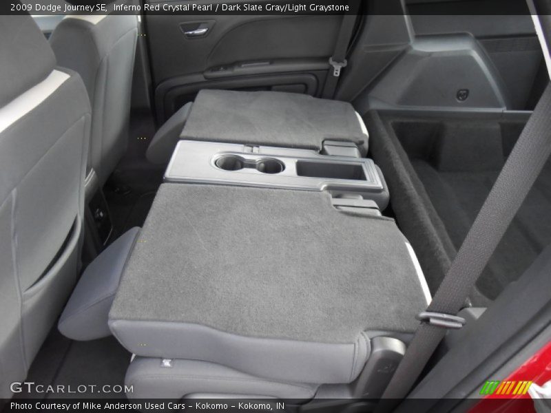 Inferno Red Crystal Pearl / Dark Slate Gray/Light Graystone 2009 Dodge Journey SE
