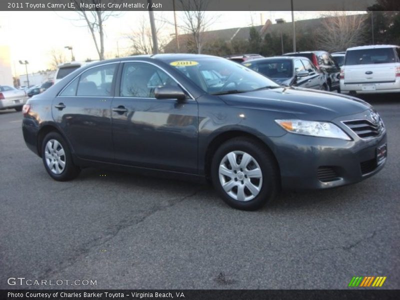 Magnetic Gray Metallic / Ash 2011 Toyota Camry LE