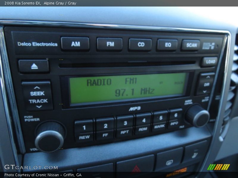 Alpine Gray / Gray 2008 Kia Sorento EX