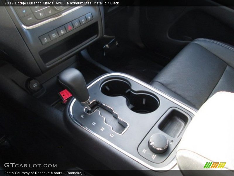 Maximum Steel Metallic / Black 2012 Dodge Durango Citadel AWD