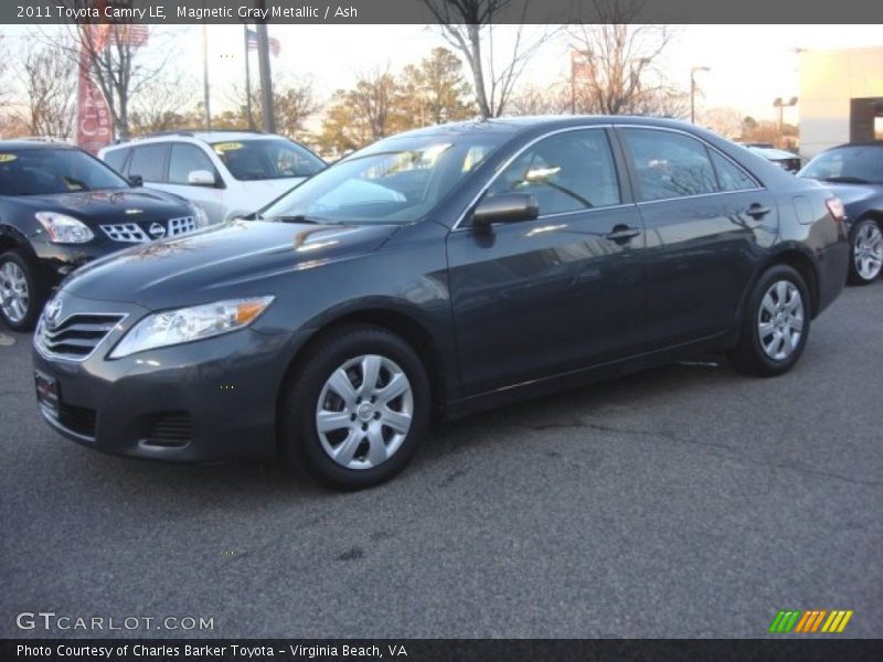 Magnetic Gray Metallic / Ash 2011 Toyota Camry LE