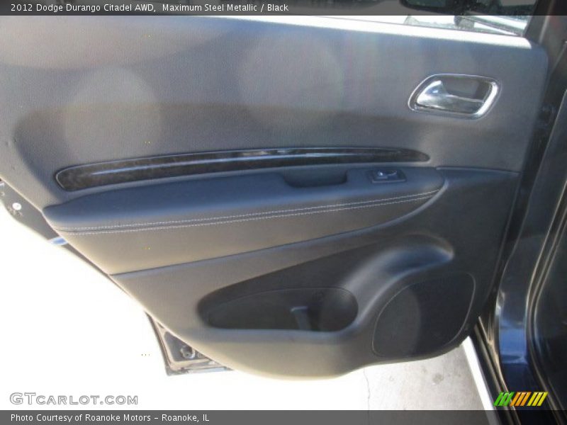 Maximum Steel Metallic / Black 2012 Dodge Durango Citadel AWD