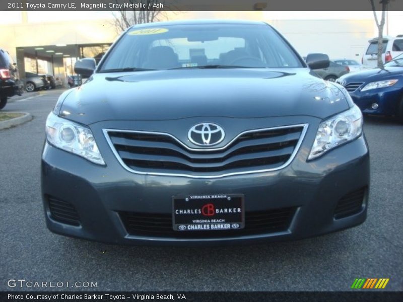 Magnetic Gray Metallic / Ash 2011 Toyota Camry LE