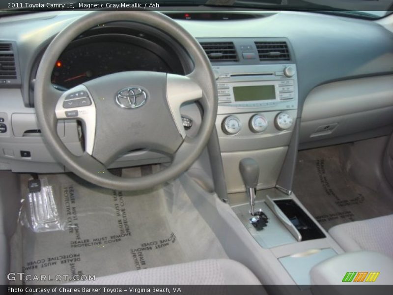 Magnetic Gray Metallic / Ash 2011 Toyota Camry LE