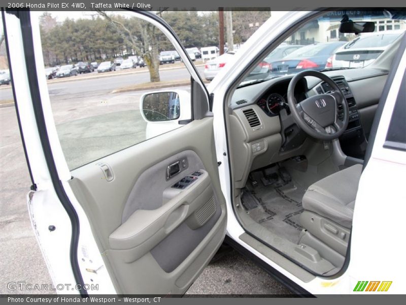 Taffeta White / Olive 2006 Honda Pilot EX 4WD