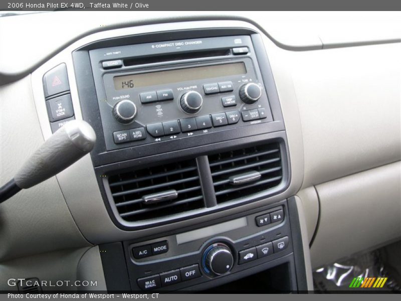 Taffeta White / Olive 2006 Honda Pilot EX 4WD