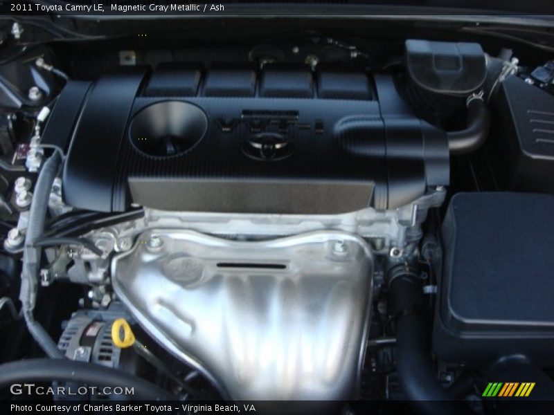 Magnetic Gray Metallic / Ash 2011 Toyota Camry LE