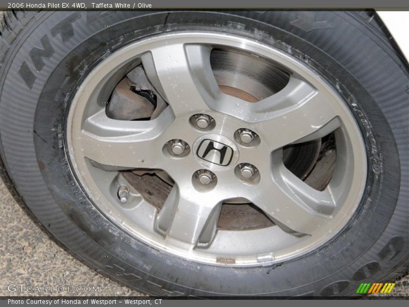Taffeta White / Olive 2006 Honda Pilot EX 4WD