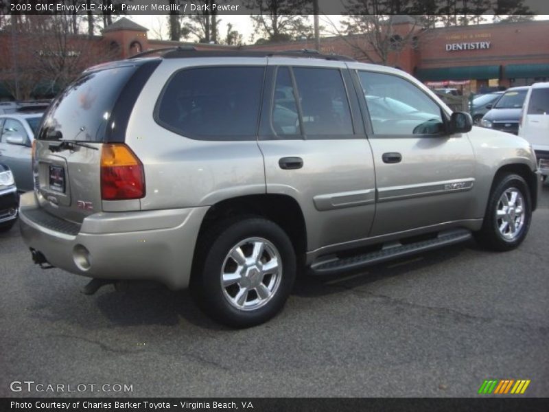 Pewter Metallic / Dark Pewter 2003 GMC Envoy SLE 4x4