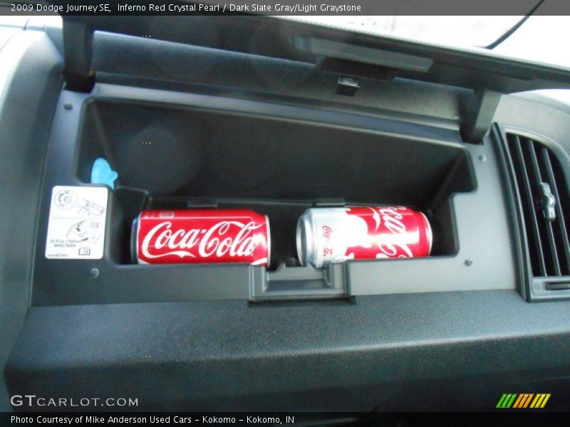 Inferno Red Crystal Pearl / Dark Slate Gray/Light Graystone 2009 Dodge Journey SE