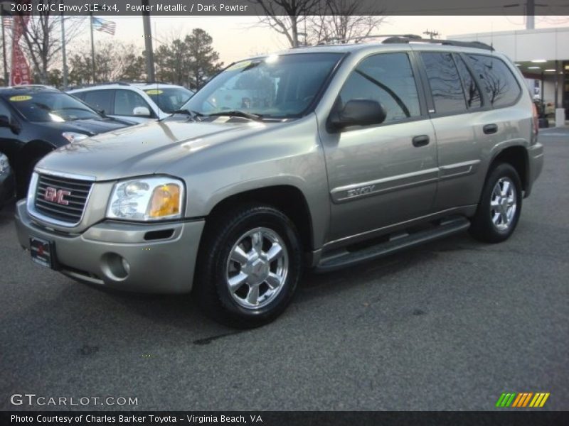Pewter Metallic / Dark Pewter 2003 GMC Envoy SLE 4x4