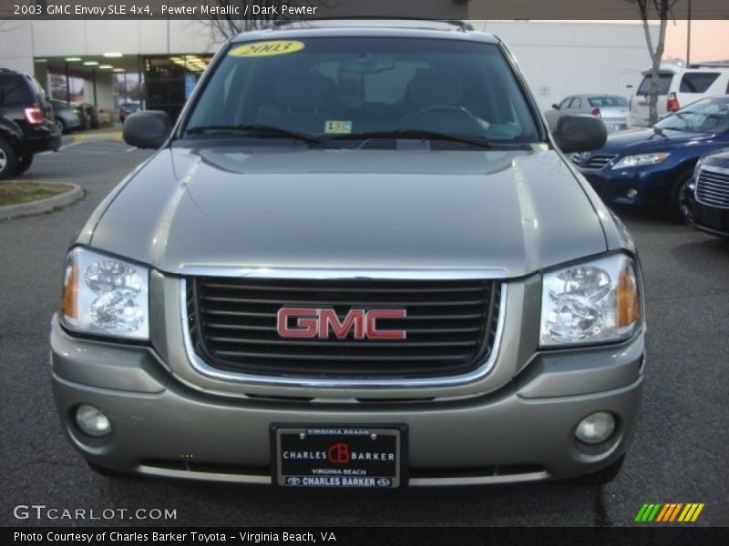 Pewter Metallic / Dark Pewter 2003 GMC Envoy SLE 4x4