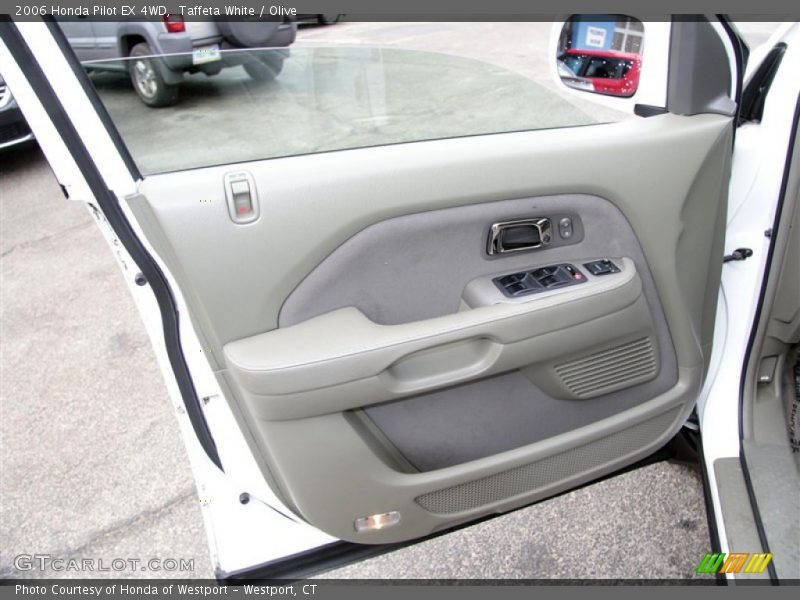 Taffeta White / Olive 2006 Honda Pilot EX 4WD