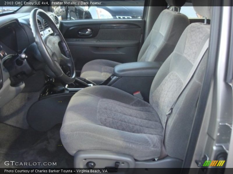 Pewter Metallic / Dark Pewter 2003 GMC Envoy SLE 4x4
