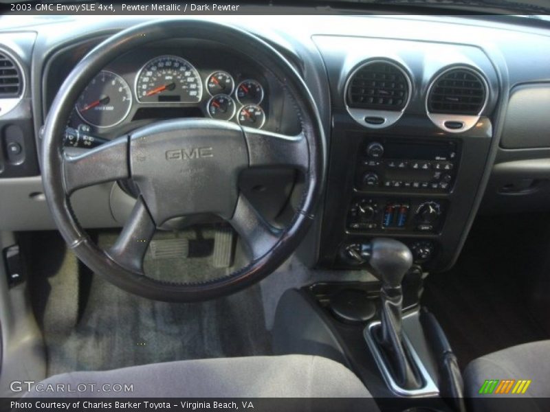 Pewter Metallic / Dark Pewter 2003 GMC Envoy SLE 4x4