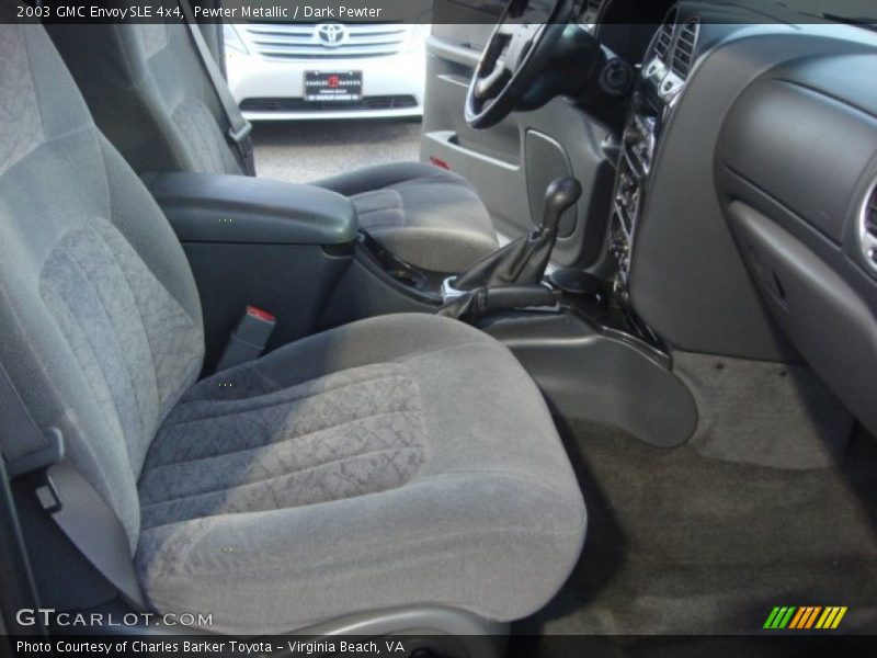 Pewter Metallic / Dark Pewter 2003 GMC Envoy SLE 4x4