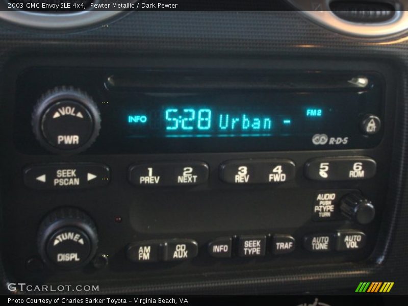 Pewter Metallic / Dark Pewter 2003 GMC Envoy SLE 4x4