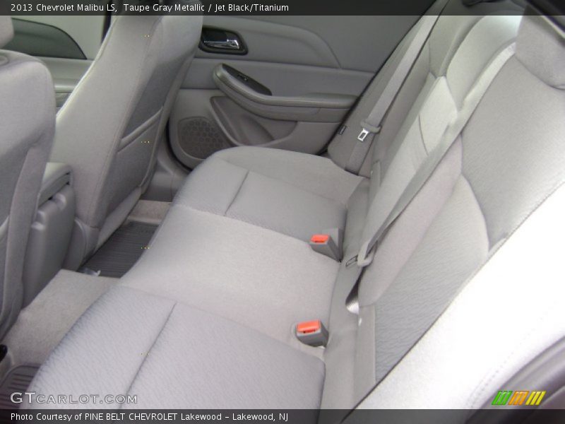 Taupe Gray Metallic / Jet Black/Titanium 2013 Chevrolet Malibu LS