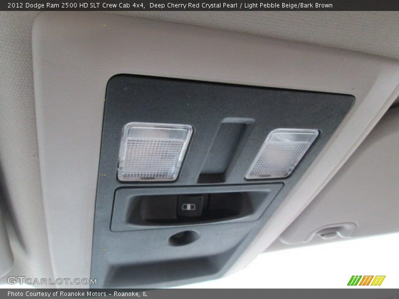 Deep Cherry Red Crystal Pearl / Light Pebble Beige/Bark Brown 2012 Dodge Ram 2500 HD SLT Crew Cab 4x4
