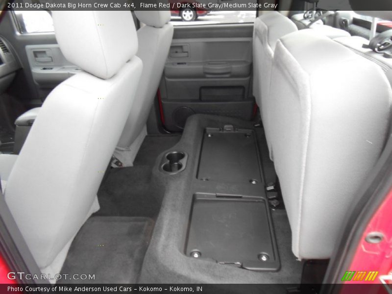 Flame Red / Dark Slate Gray/Medium Slate Gray 2011 Dodge Dakota Big Horn Crew Cab 4x4