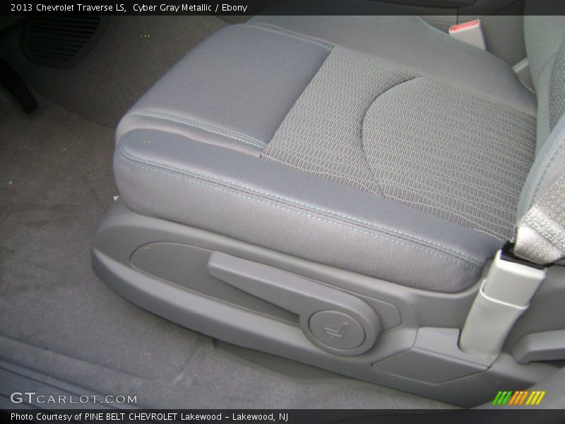 Cyber Gray Metallic / Ebony 2013 Chevrolet Traverse LS