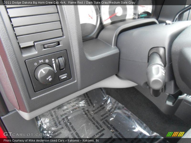 Flame Red / Dark Slate Gray/Medium Slate Gray 2011 Dodge Dakota Big Horn Crew Cab 4x4