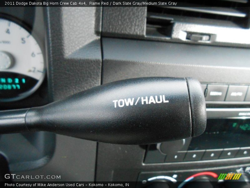 Flame Red / Dark Slate Gray/Medium Slate Gray 2011 Dodge Dakota Big Horn Crew Cab 4x4